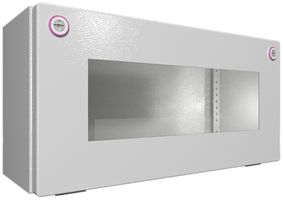 Kleingehäuse Rittal KX Bus, mit Sichtscheibe, IP65, 400×200×155mm, Stahlblech