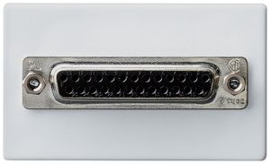 Kit di montaggio INS Hager D-Sub 25L FLF 3/5 bianco