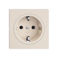 Steckdose Feller EDIZIOdue Schuko 16A 230V 60×60mm crema