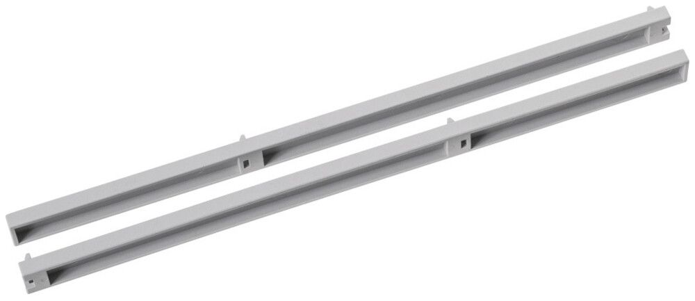 Profilo supporto Hager per weber.silas DIN00 scatto sul lato 2 pezzi