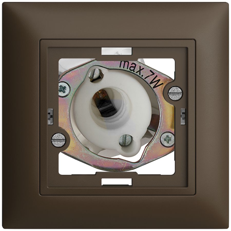 Lampada spia INC EDIZIOdue coffee 7W senza calotta piatta