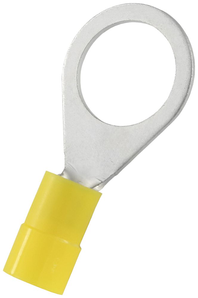 Quetschkabelschuh Ferratec Ringform M12 PC 4…6mm² gelb