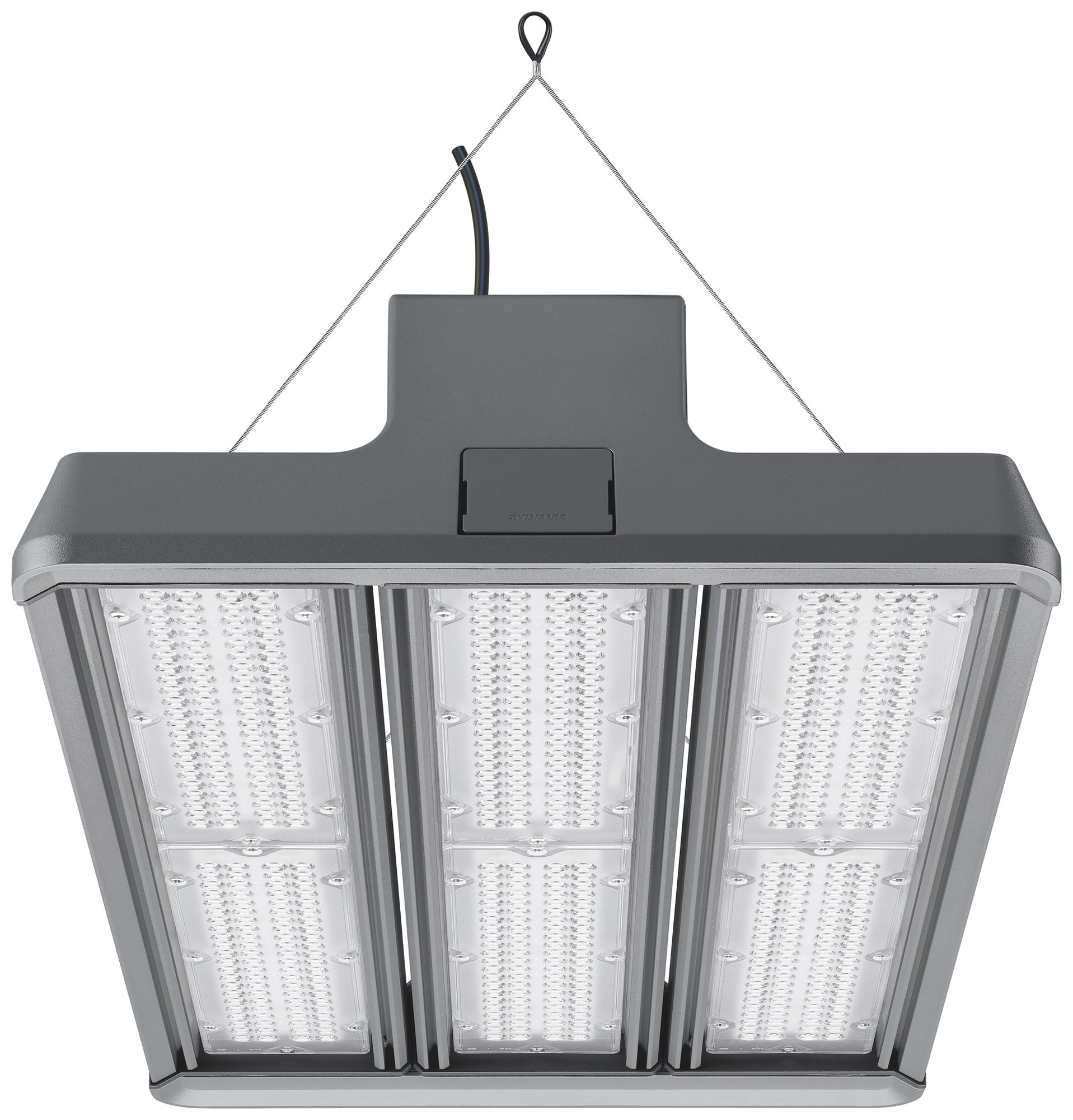 Projec.d.salle LED Sylvania Sylbay 327W 47400lm 840 IP65 30°×60° VAR 726×386