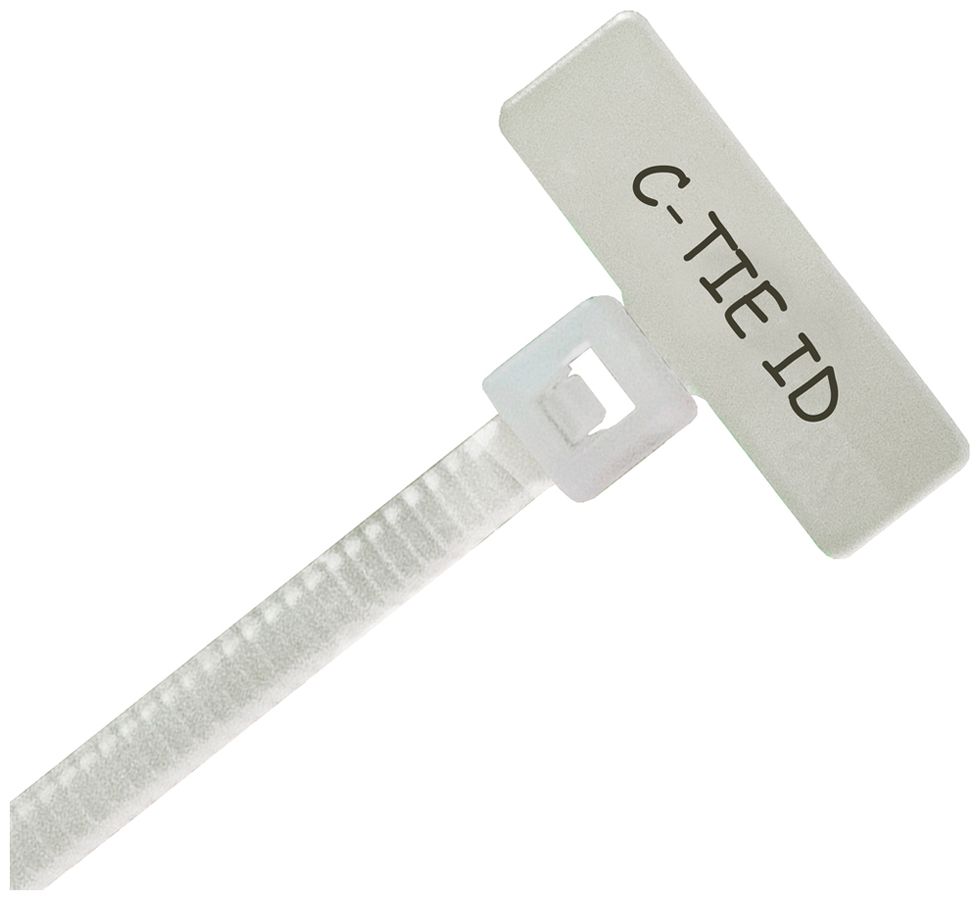 Kabelbinder Plica KABI-C-TIE-ID 2.5×110mm 79N 0…85°C PA unbehandelt farblos