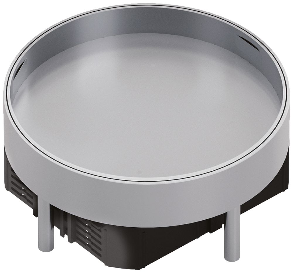 Schwerlastkassette Hager R06 6 42mm rostfreier Stahl