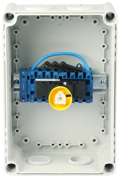 Commutatore di rete AP K&N KG20.T904.STMA 25A 600V 4P 190×280×130mm "1-0-2"