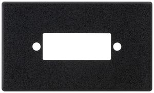 Kit di montaggio INS Hager FLF D-Sub 15L nero