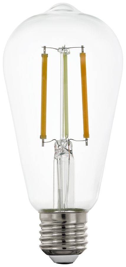 Lampada LED Eglo E27 6W 806lm 2200…6500K 64×142mm ST64 chiaro 320°