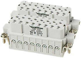 Interno di presa femmina A32 0.5…2.5mm² 20…14AWG con protezione di filo