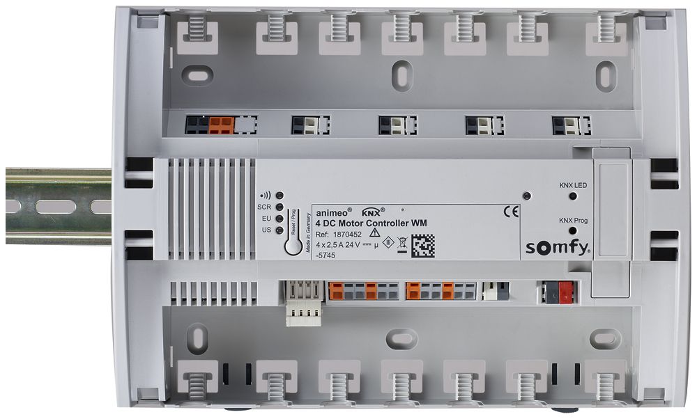 AP-Jalousieaktor Somfy animeo KNX 4 DC MotorController WM 24V