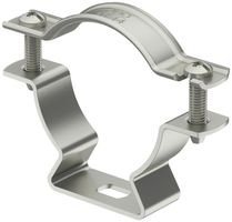 Rohr-/Kabelschelle Bettermann, mit Schraubenloch, Ø30…36mm, V2A, 1.4301