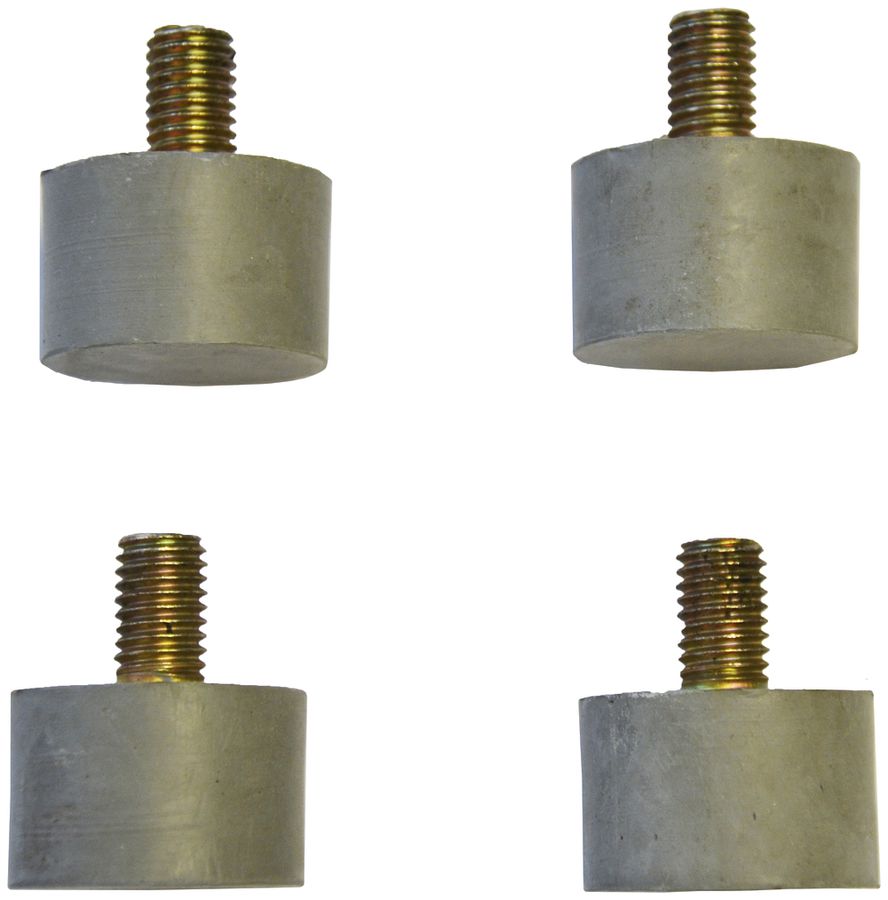 Gummifüsse Volland zu Kabelabrollgerät Lapp Champion, 4er-Set