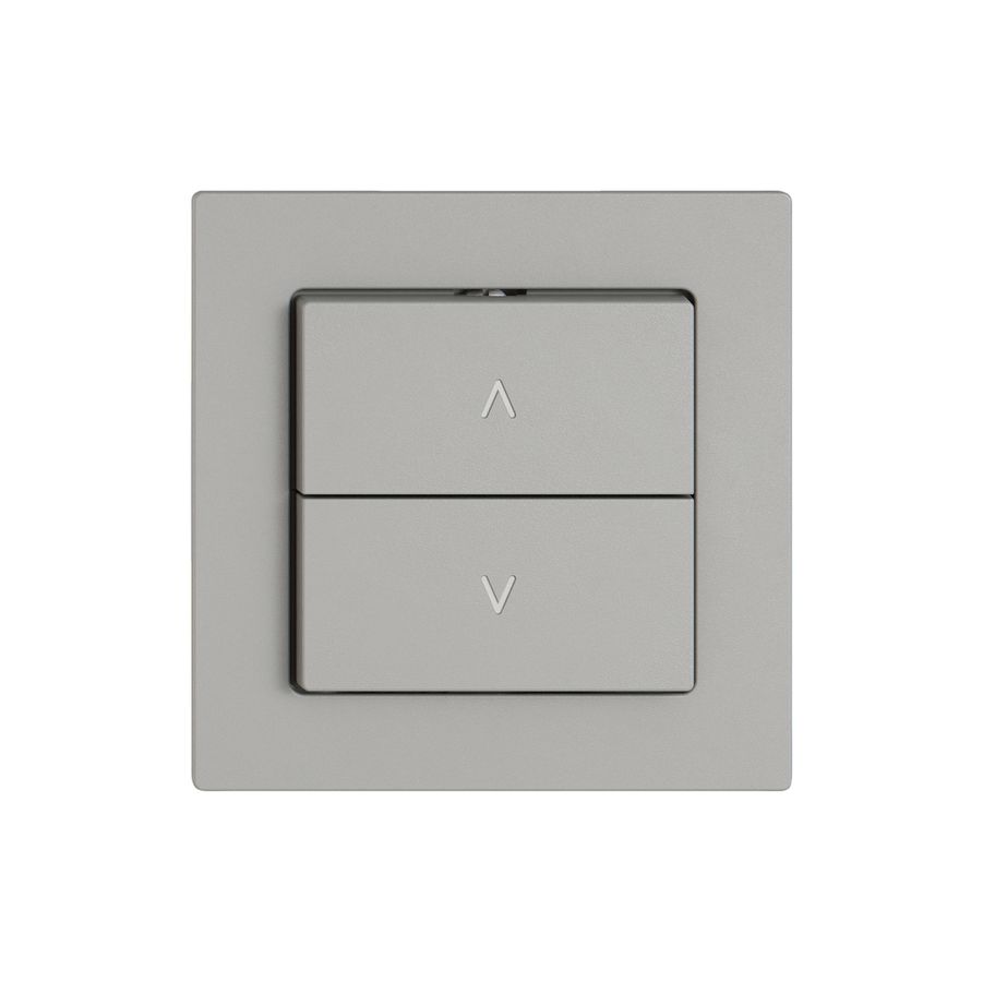 Contact pour stores EDIZIO.liv SNAPFIX® 10A 250V 2 touches 1 canal grc