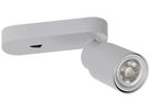 Spot SLV PURI 2.0 Tube CW GU10 1×6W DIM Ø55×150×87mm grau