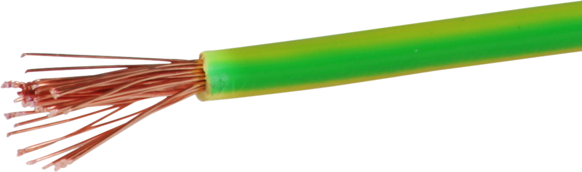 T-Litze 4mm² grün-gelb Eca, Spule à 100m