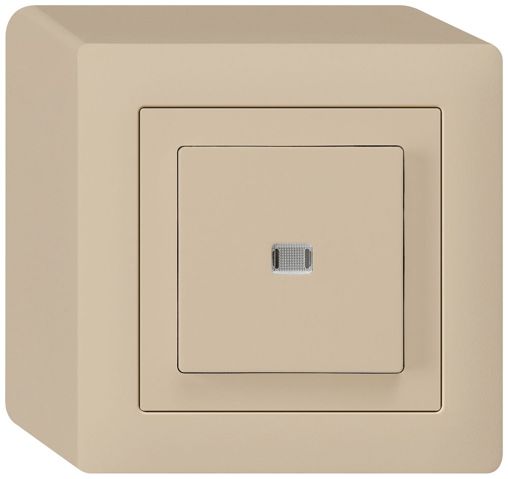 AP-Leuchtdruckschalter kallysto 3/2L beige