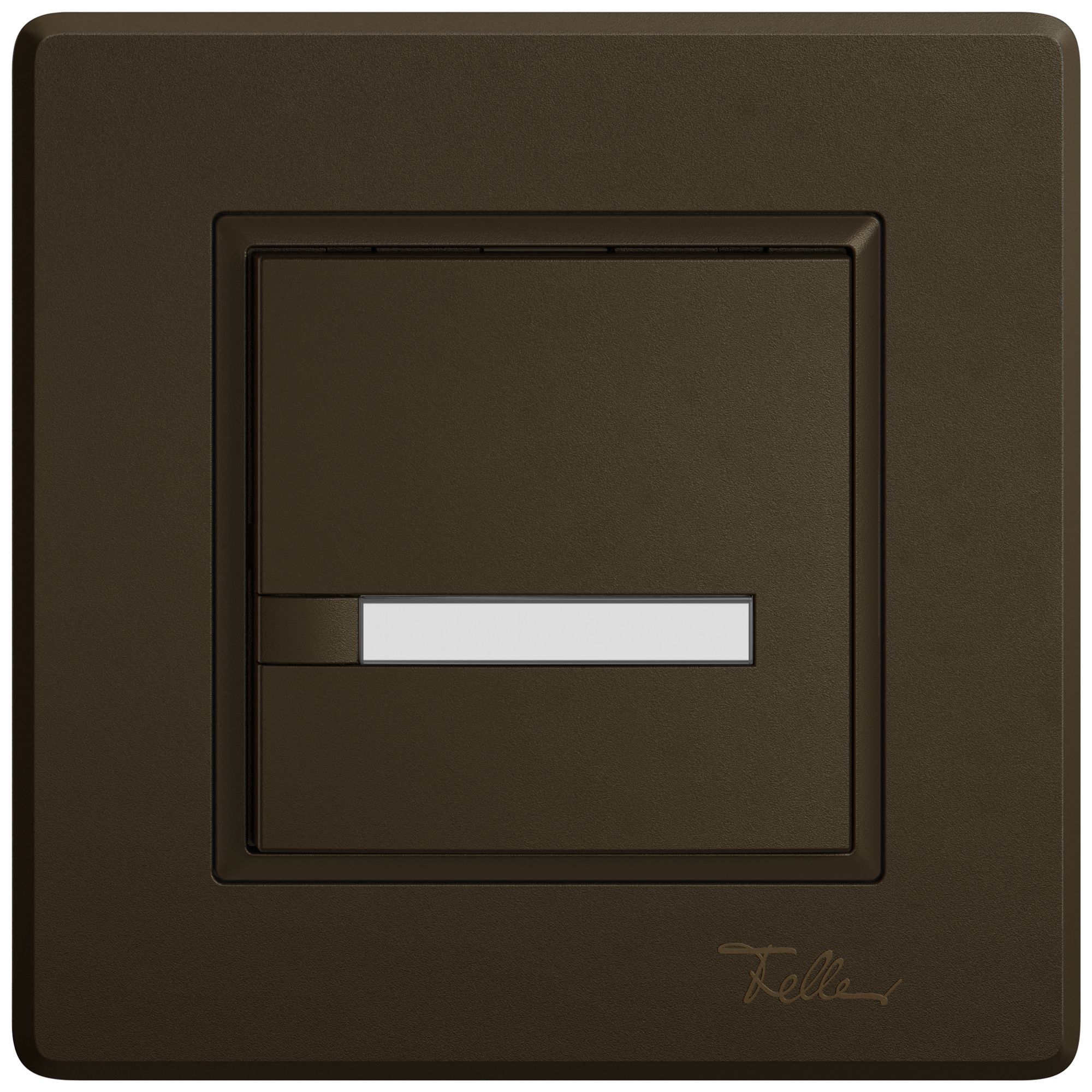 UP-KNX-Taster RGB EDIZIO.liv SNAPFIX® Temperaturfüh.o.LED Pap.1×T 1-Tbed.br