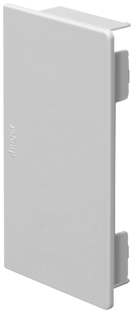 Pezzo finale Hager tehalit.LF/LFH 110×60mm grigio IP30