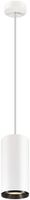 Lampada sospesa LED SLV NUMINOS PD PHASE XL 36W 3490lm 3000K 36° bianco/nero
