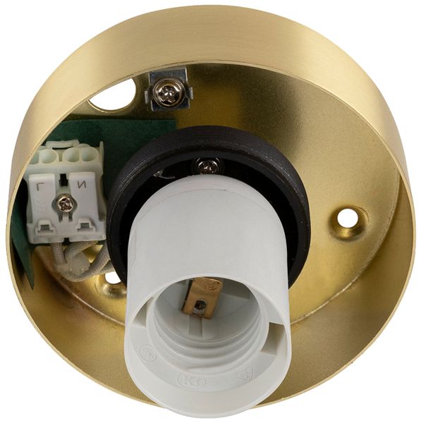 Deckenleuchte SLV SUN 20 E27 1×60W DIM Ø200×220mm Gold