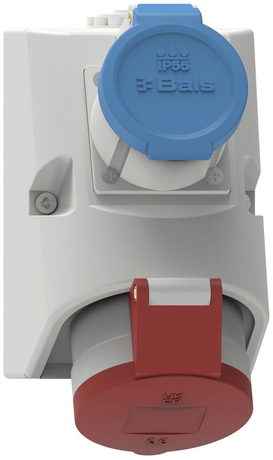Prise AP Bals QuickConnect CEE16 5P 6h+T23 IP44/IP55
