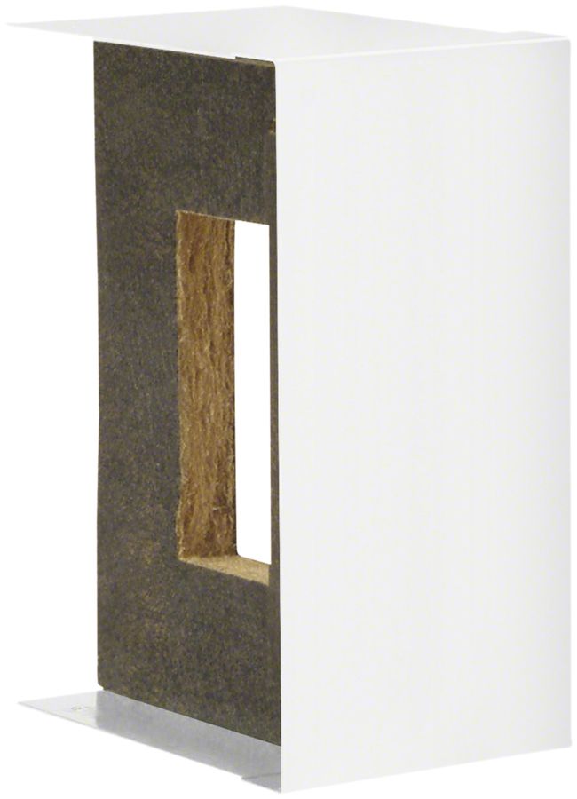 Embout de fermeture tehalit FWK 90 E60/E30 50×110mm, blanc traffic