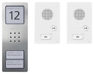 AP-Audio-Set Siedle, Bus-System Basic, 2 Ruftasten