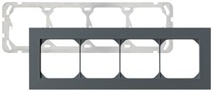 UP-Kopfzeile kallysto.pro 1×4 anthrazit horizontal