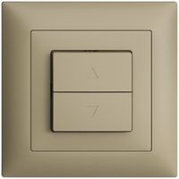 Kit frontal ENC EDIZIOdue FMI sand pour poussoir & interrupt.stores