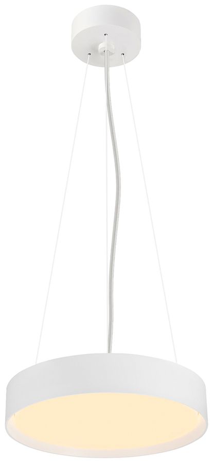 Plafonnier/applique LED SLV DECONA 30 18W 1600lm 927/930 IP44 VAR Ø300 blanc