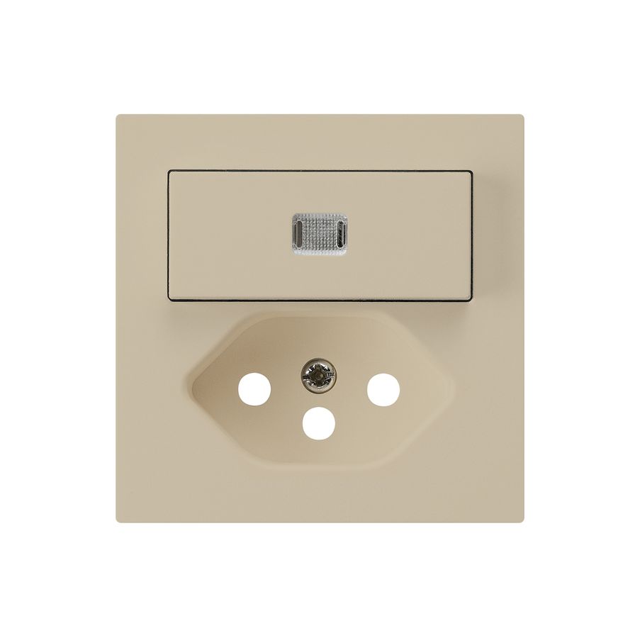 Kit frontale kallysto 60×60 beige con lente per combinazione S3/T13