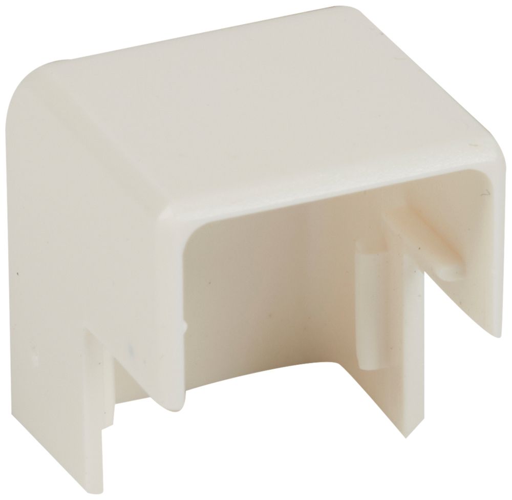 Ausseneck HF 85…95° 25×25mm Kunststoff weiss IP3X