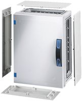 Coffret d'appareil Hensel FP 0251 gris vide avec porte fermée 276×366×186mm