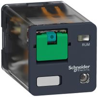 Module relais INC Zelio RUM 2CO 10A 24VDC LED raccordement à broches RT I