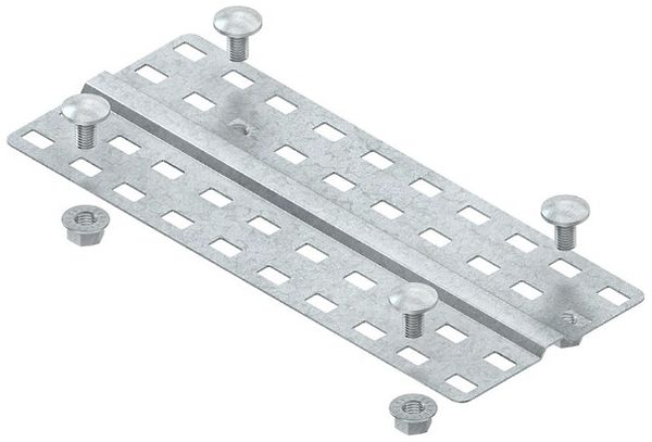 Couvre-joint Niedax l=239mm pour stabilisation des sols, acier zingué à chaud