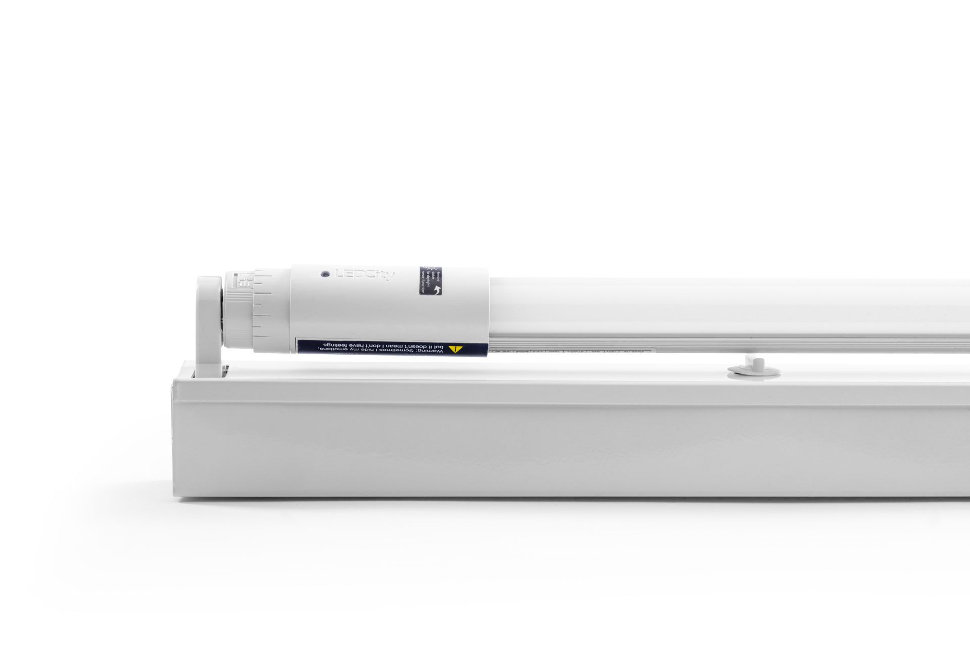 Réglette LED semi-autonome 23W 3400lm 840 G13 1500mm satiné