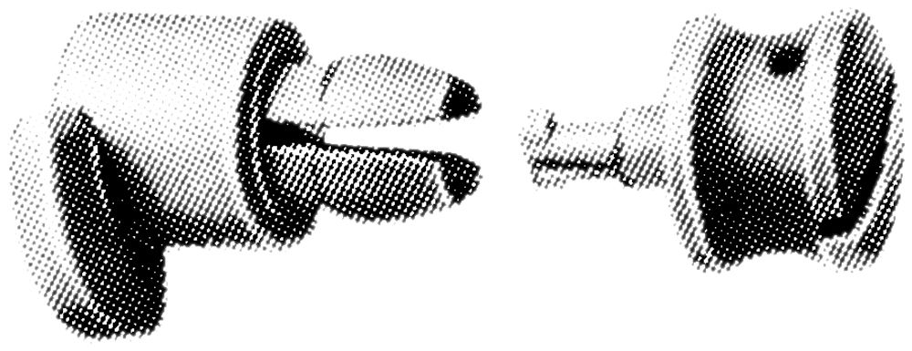 Schnellverschlussriegel ASR grau