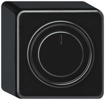 AP-Drehdimmer Uni-LED origin Phasenanschnitt 20…250VA 88×88mm sz