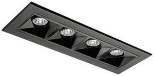 EB-LED-Deckenleuchte SG Inspire 8W 450lm 927 DALI 163×62mm schwarz