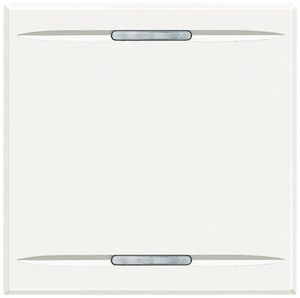 Bascule Axolute pour 2 modules blanc ON-GEN-OFF, MyHOME Axolute