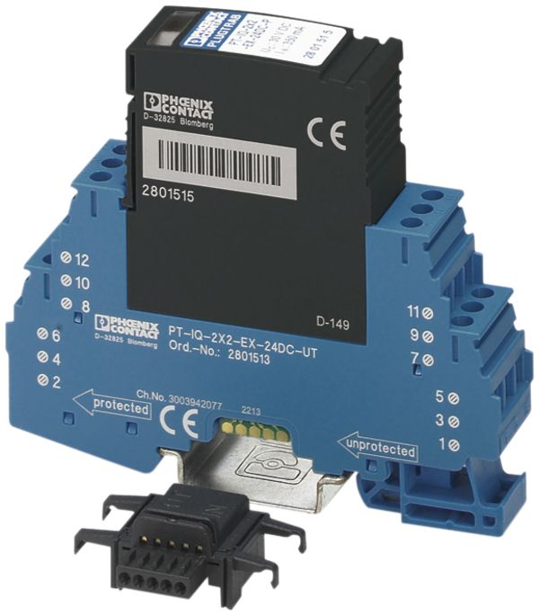 Dispositif de prot.surtension PX PT-IQ-2X2-EX-24DC-UT