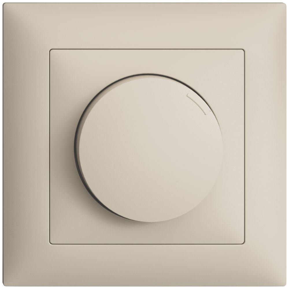 UP-Drehsensor Edue FMI KNX, 21…30VDC, SELV, Stromaufnahme max. 12.5mA, crema