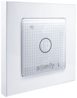 Emetteur mural AP-RF Somfy Smoove Lighting io, à piles, blanc