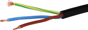 Kabel Td 3×2.5mm² LNPE schwarz Eca