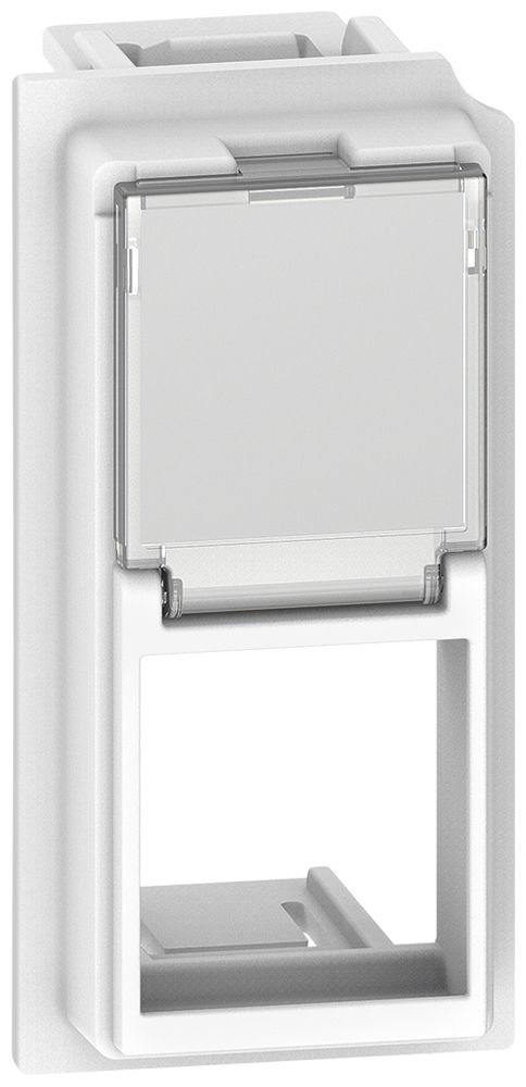 Adapter Living Now 2 Module für RJ45 oder RJ11 weiss