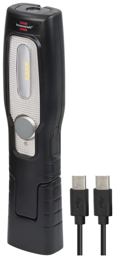 LED-Handleuchte HL 201 3.7V IP20 250lm 5700K Schalter 186×47mm