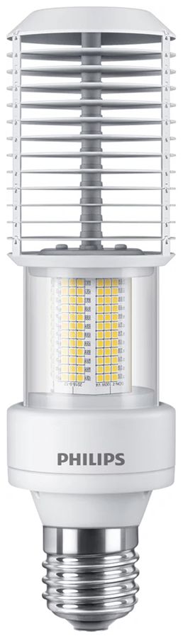 Lampe LED Philips MASTER E40 85…95V 50W 9000lm 4000K Ø71×262mm clair