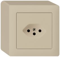 Prise AP kallysto T13 beige avec sécurité enfants