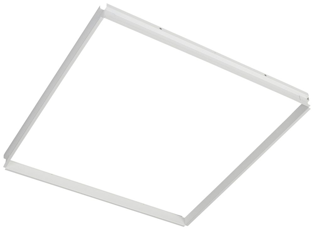 Cadre d'encastrement Legrand DIANA acier affiné 595×595×42mm blanc