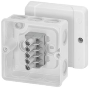 Boîte de dérivation AP Hensel DE9325 blanc